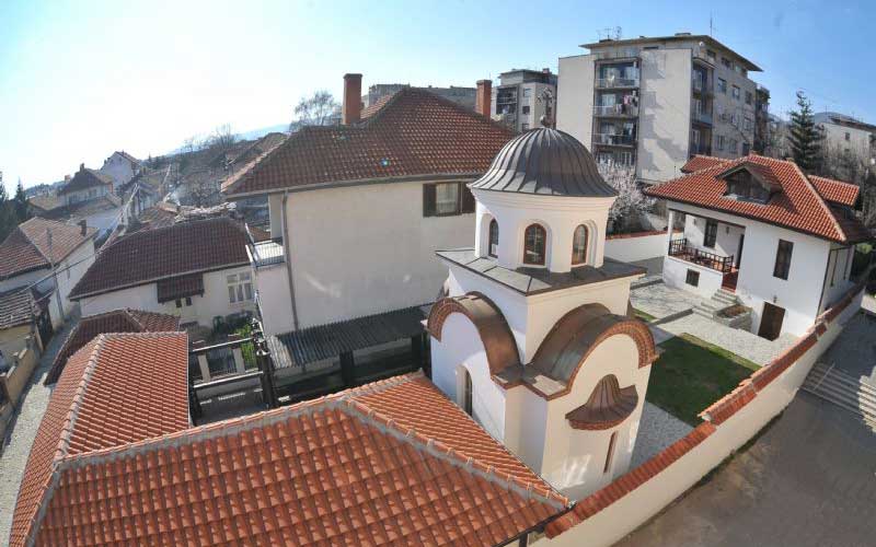 Храм св. Јустина Философа и св. Јустина Ћелијског и Врањског и Свеправославни центар "Преподобни Јустина Ћелијског и Врањског", фото:Епархија врањска