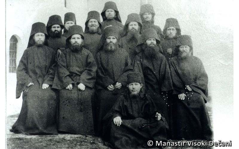 братство манастира Високи Дечани из 1903. године