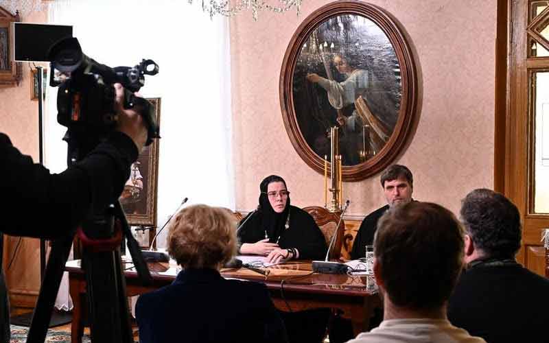 конференција за штампу у Пјухтицком манастиру