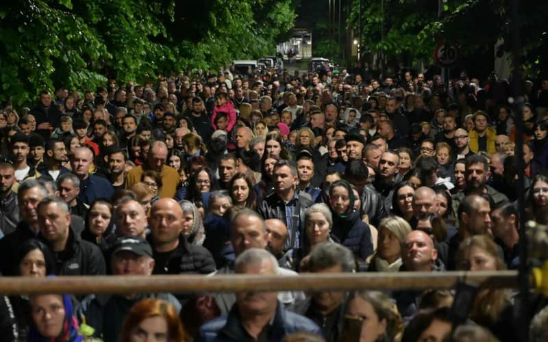 Румуни из региона Торина учествују у ускршњој служби која се слави у парохији „Света Параскева“ у Торину, Италија