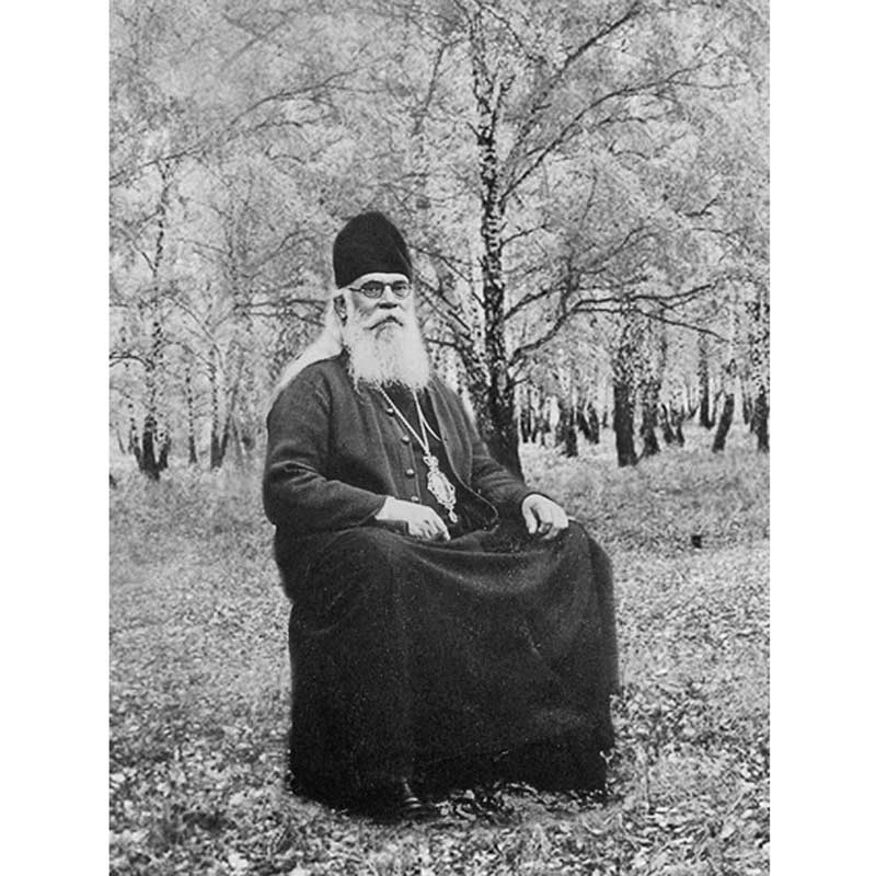 свети Серафим Собољев у старости