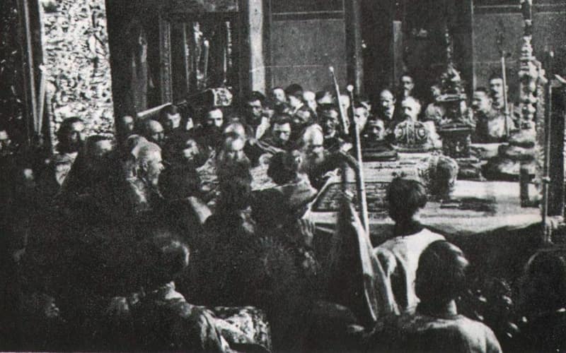"рукополагање" Василија Липкивског, олтар Свете Софије у Кијеву 1921. године