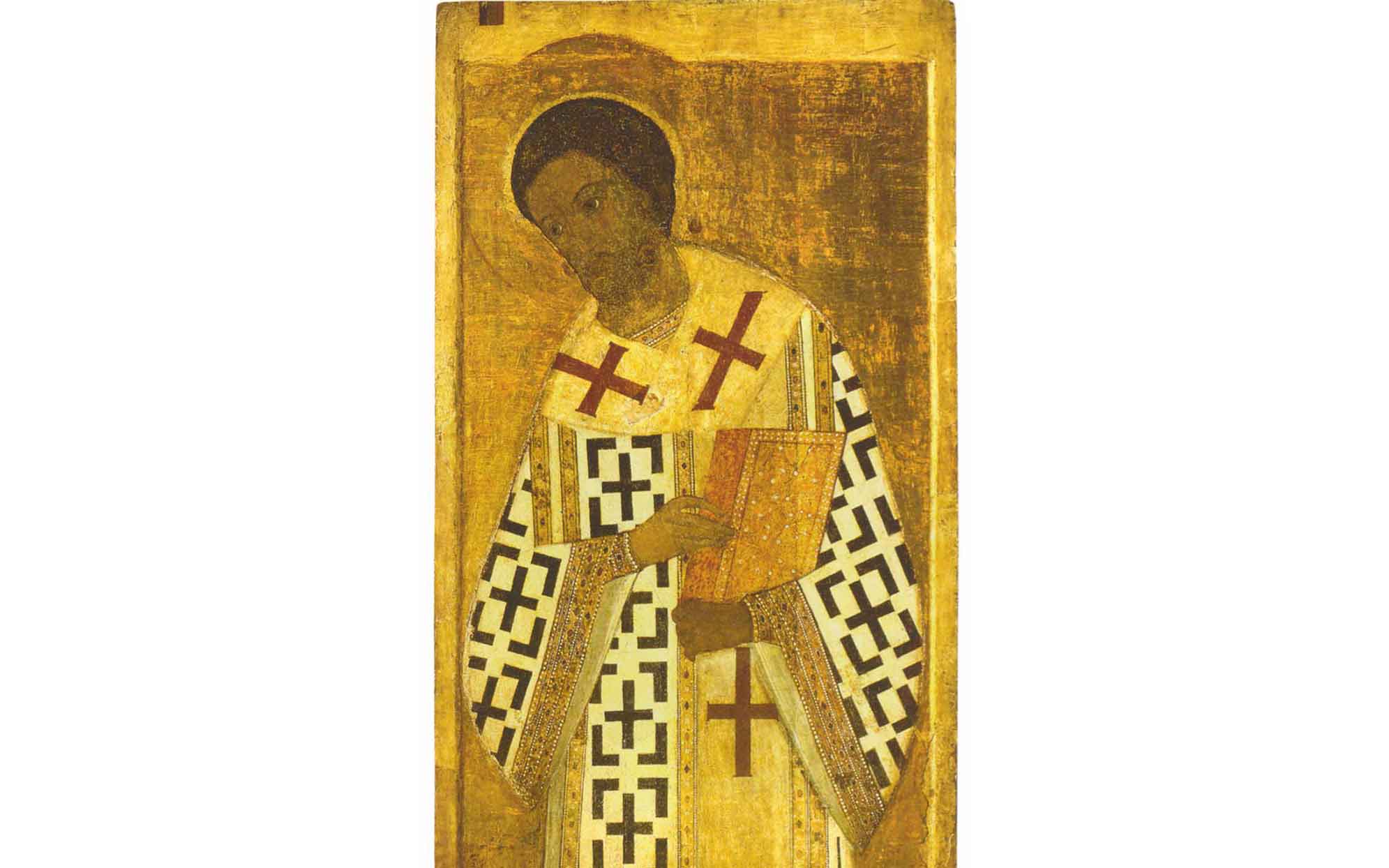 икона, свети Јован Златоусти, Рубљов