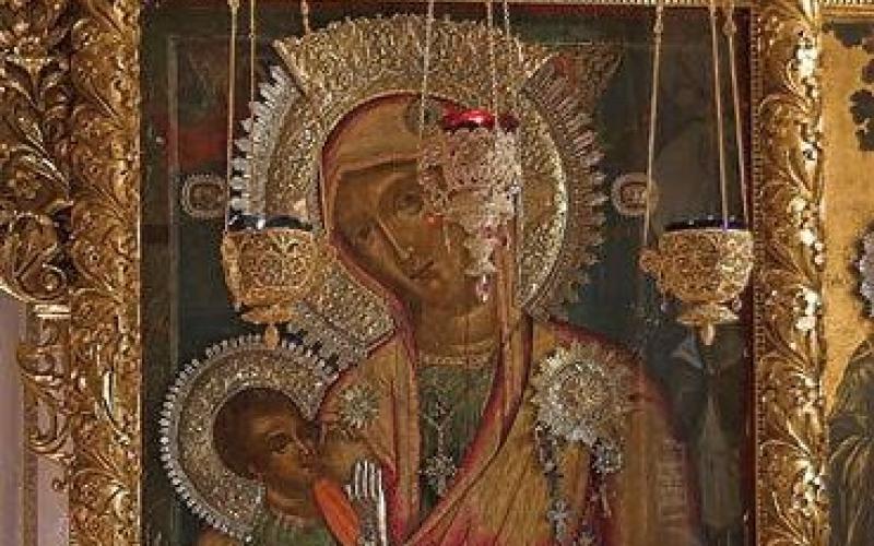 верни препис иконе Пресвете Богородице Млекопитатељнице.