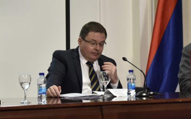 проф. др Зоран Чворовић на симпозијуму „Свети Сава и Законоправило – култура, државотворност, геополитика и цивилизацијаˮ у Бања Луци, 2. фебруара 2026. године