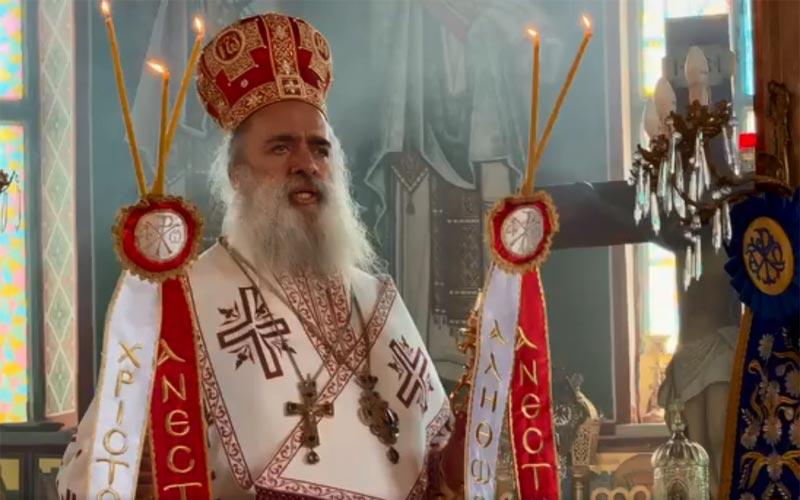 архиепископ севастијски Теодосије, снимак екрана
